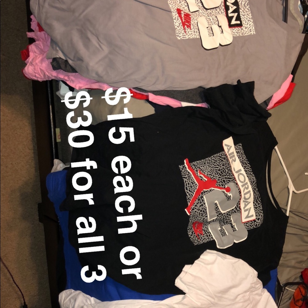 Jordan/Nike Shirts. Click to see others.
